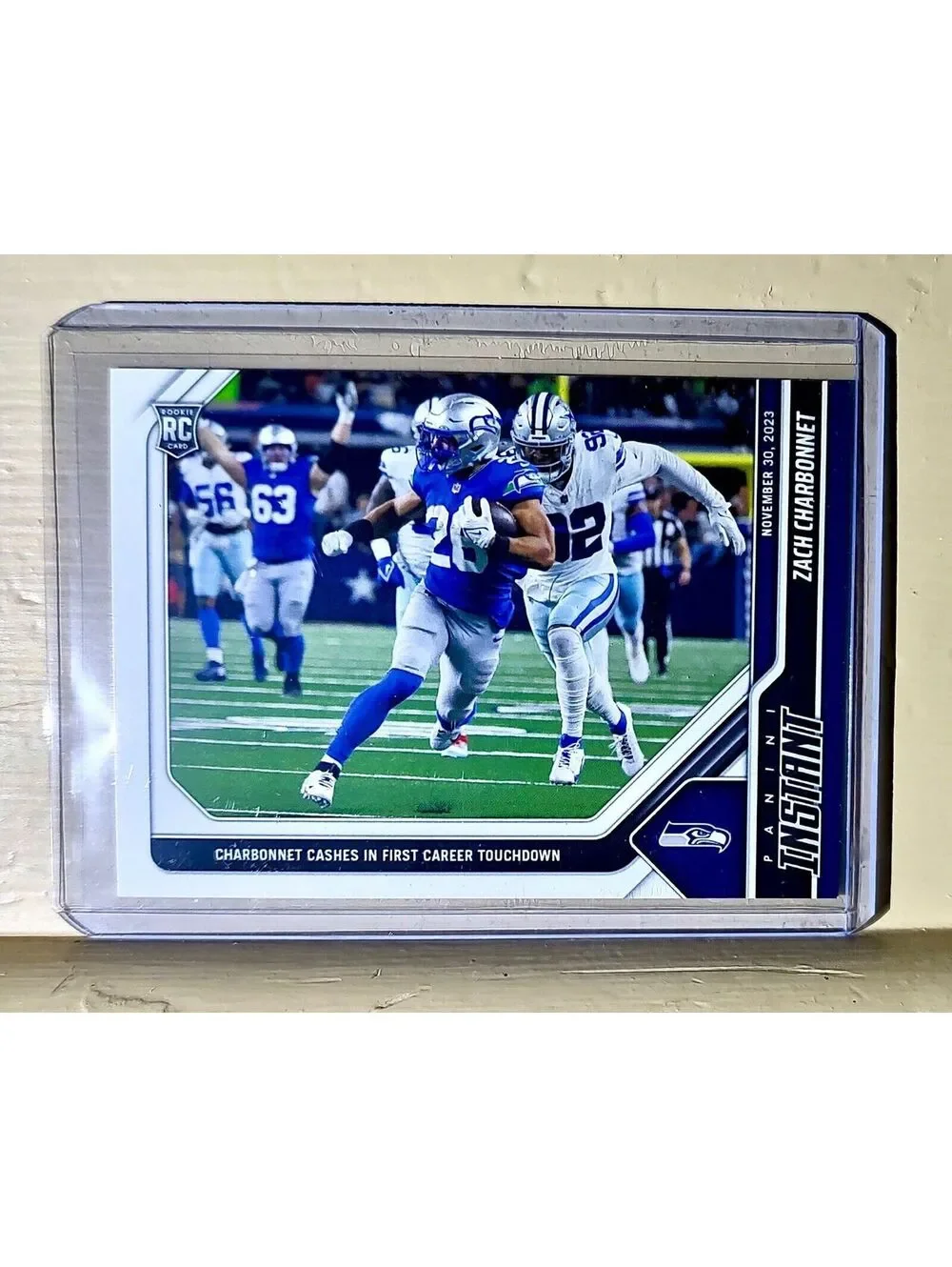 Zach Charbonnet 2023 Panini NFL Rookie Football #66 Card 1 of 71 Seahawks